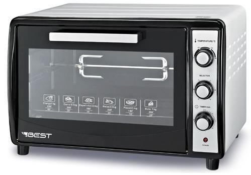 Forno Eletrico Best Plus 44 litros  c/ Rotisseria