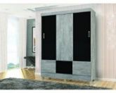 Guarda Roupa 5133 casal 3 Portas de Correr e 3 Gavetas