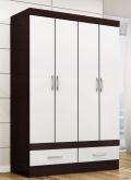 GUARDA ROUPA ATENAS 4PORTAS 2 GAVETAS DEMÓBILE