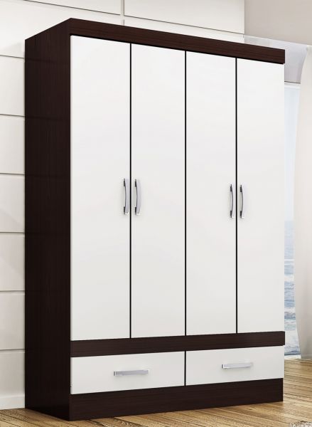 GUARDA ROUPA ATENAS 4PORTAS 2 GAVETAS DEMÓBILE