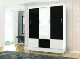 GUARDA ROUPA 5133 3 PORTAS 3 GAVETAS ARAMÓVEIS