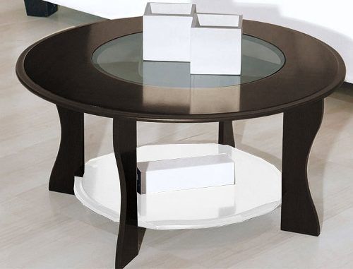 MESA DE CENTRO VENEZA COM VIDRO